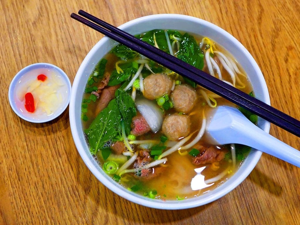 Rundreise Vietnam - Pho Suppe