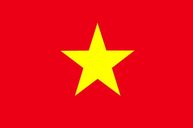 Rundreise Vietnam - Vietnam Flagge