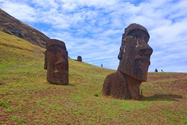 Osterninseln - Moai Statuen