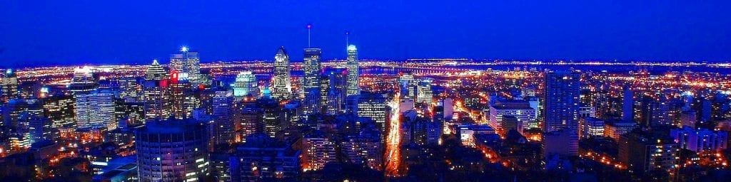 Rundreise Nordamerika - Skyline Montreal