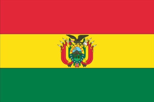 Rundreise Bolivien - Flagge