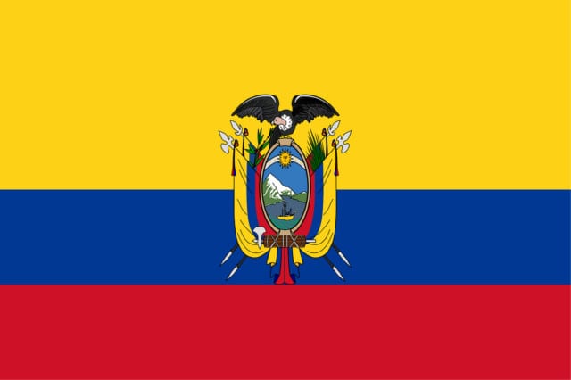 Rundreise Ecuador - Flagge