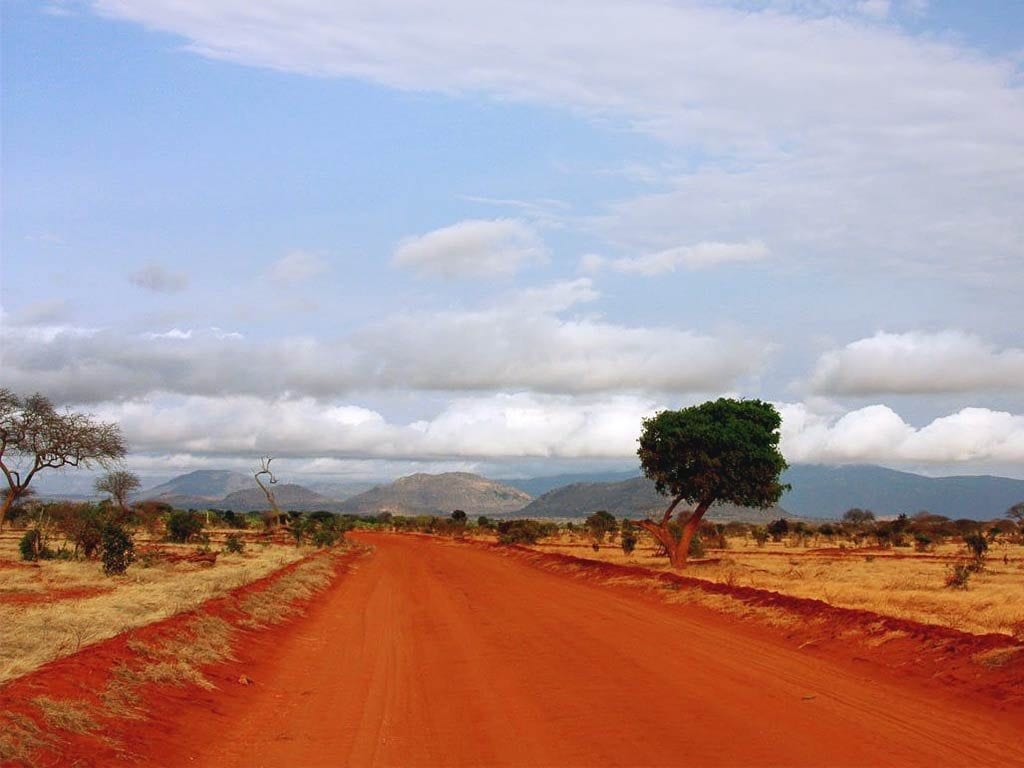 Landschaft, Nationalpark in Momasa, Kenia