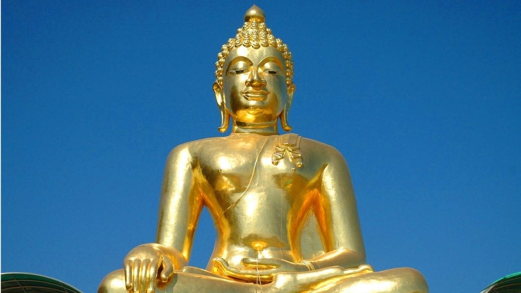 Goldenes Dreieck - Buddah Statue